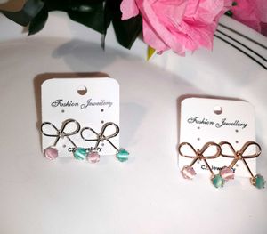 Bowknot Drop Earrings