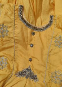 Yellow Embroidered Kurta Set