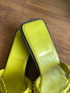 Charles &amp; Keith Patent Fringe Sandals