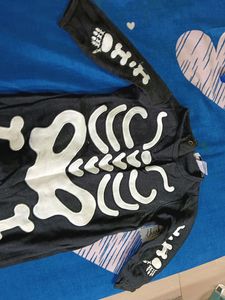 unisex Skeleton Romper