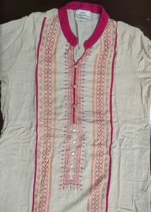 Elegant Embroidered Kurta