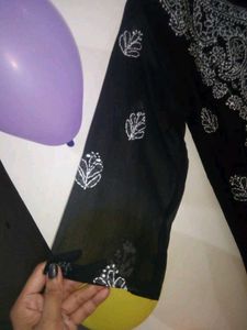New Lucknavi Chickenkari Kurtis (2)