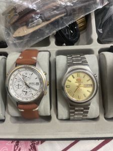 Seiko 7t32-7c60 Chronograph Watch