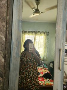 Floral mini Wrap Dress