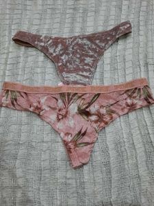 Victoria's Secret PINK Thong Set