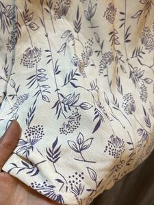 Floral Print Slip Skirt