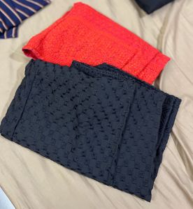 Embroidered Plazzos set of 2