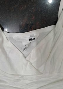 White Asymmetrical Hem Cami Top