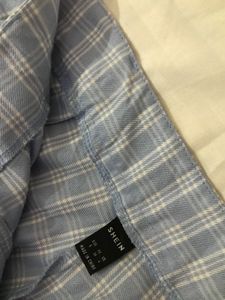Shein Checkered Wide Leg Pants