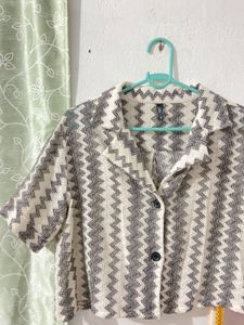 Bohemian Style Crop Shirt