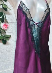 🎁Buy Two Get One Item Free🎁Silky Lace Nightgown