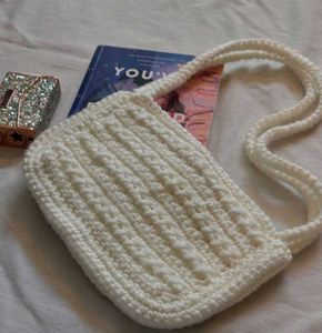 Handmade Crochet Shoulder Bag 💌✨