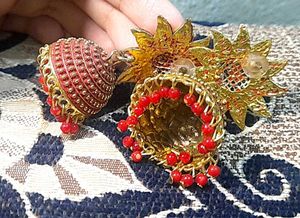 Statement Jhumka Earrings