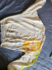 Zara Graphic Print Sweatshirt