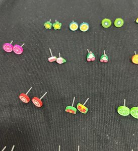 Fruit Earring Set - Sweet and Stylish Accessories!