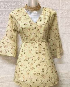 Floral Green Top/ Tops &amp; Dresses For Rs.99 Only
