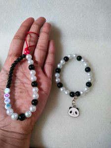 Phone Charm And Bracelet Combo