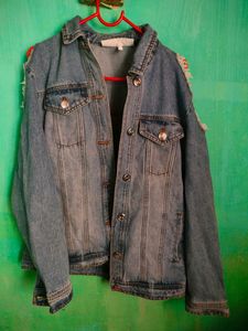 Souldier Cut Denim Jacket