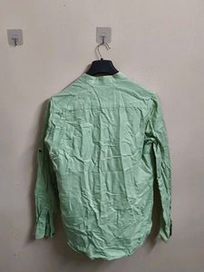 Light Green Grandad Shirt