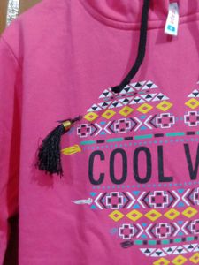 Cool Vibes Pink Hoodie