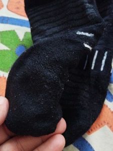 Black Striped Socks