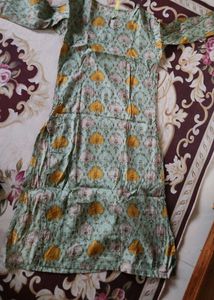 Floral Print Kurta