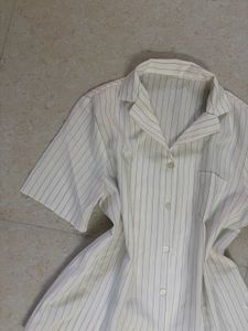 Striped Short Sleeve Shirt😍