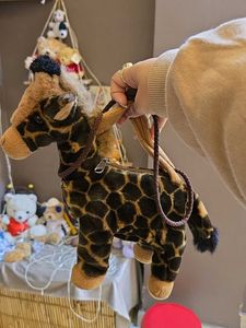 Giraffe Plush Novelty Bag