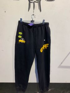 Authentic Off-White Black Sweatpants