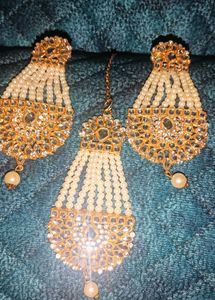 Pearl &amp; Crystal Jewelry Set..Fix Price