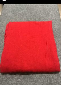 Blood Red Cotton Dupatta new