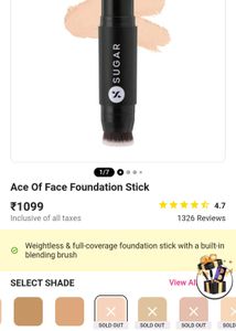 Ace Of Face Foundation Stick