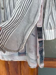 Striped Button-Down Shirt