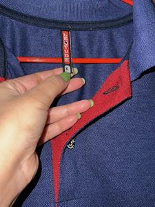 Color Block Polo Shirt