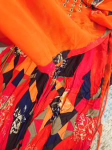 Women Kurti Style Gown 🧡