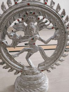 Silver Metal Nataraja Idol
