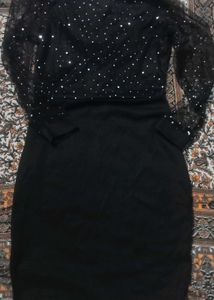 Sparkling Black Party Dress