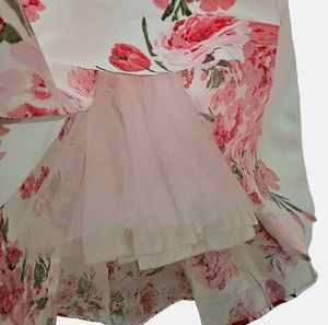 Floral Heavy Mermaid Gown