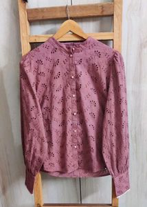 Embroidery Work Cotton Top Size-40
