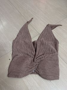Brown Sexy  Top