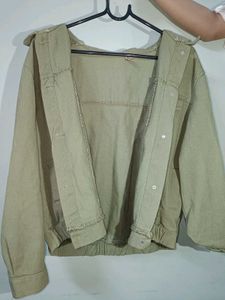 Denim Green jacket