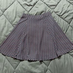 Floral A-Line Skirt