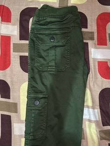 Olive Green Cargo Pants