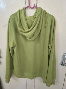 Green Zip-Up Hoodie