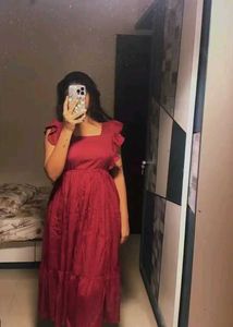 Trending Maroon dress for women&#39;s n