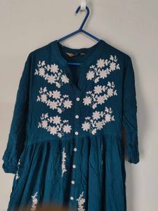 Boho Embroidered Dress