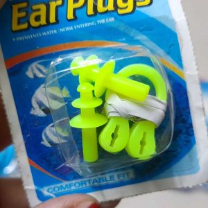 Swimming Cap + Goggles + Nose &amp; Ear Plugs