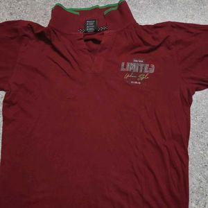 Maroon Polo T Shirt- Urban Style