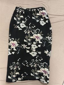 Floral Pencil Skirt