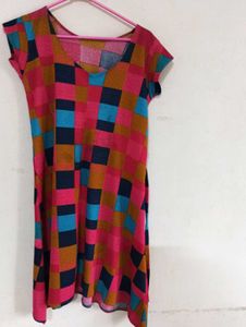 Funky Geometric Dress